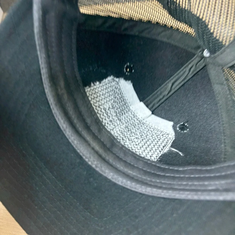 Moon Motorsports Hat Cap Snapback Black Monticello‎ Minnesota Logo Patch